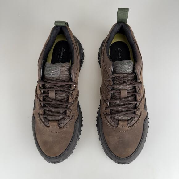 Clarks ATL Walk Go Waterproof Tan Leather Low Sneaker Men’s Shoe Size 8 US New main image 9